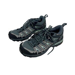 Salomon Womens X Ultra Pioneer CSWP Hiking Shoes Size 6 Stormy Weather Alloy